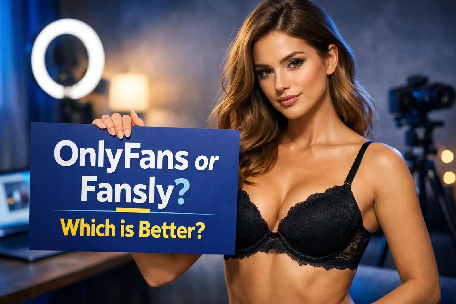 OnlyFans vs Fansly: ¿Qué plataforma es mejor para los creadores?