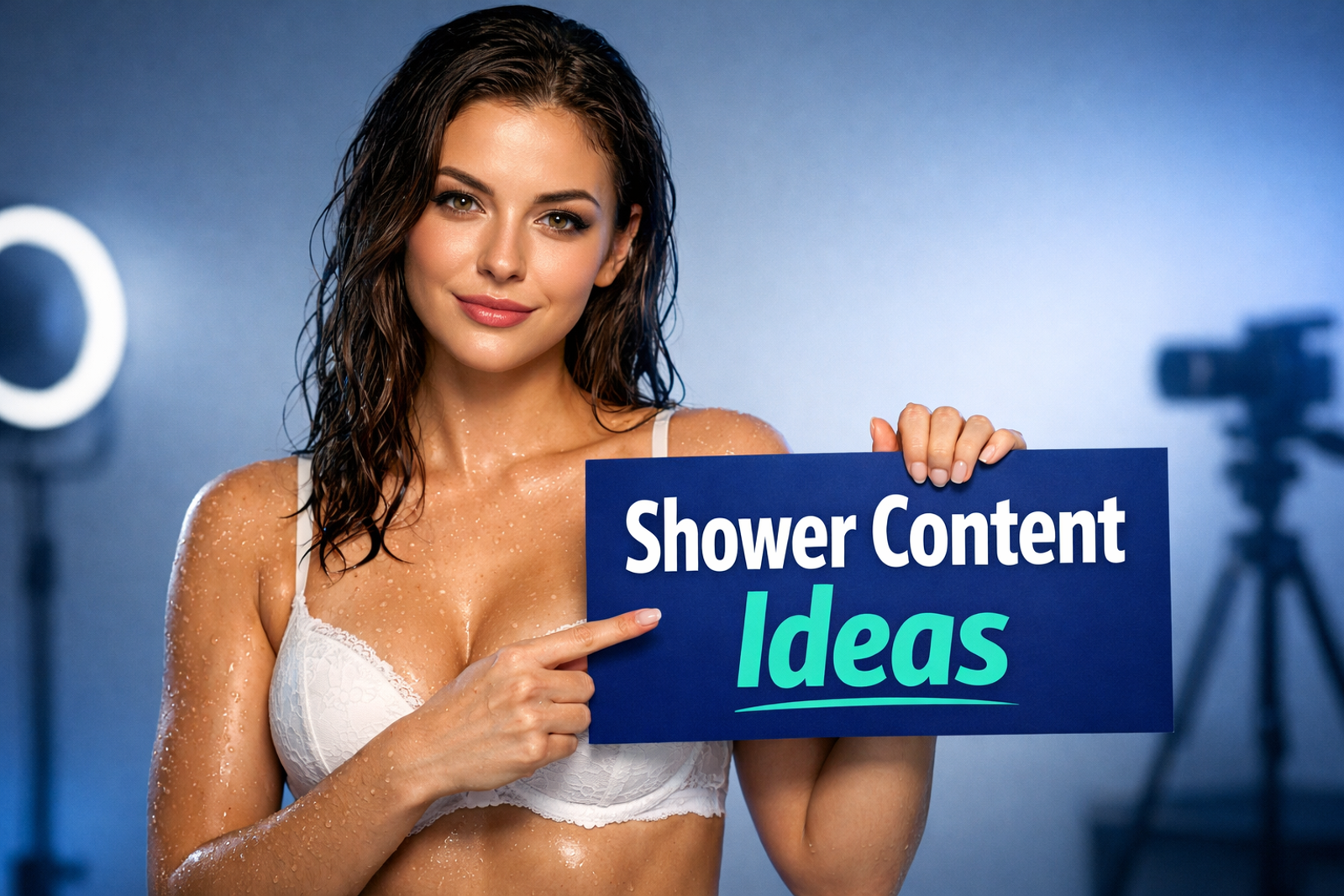 Ideas de contenido de ducha para OnlyFans: cómo grabar con ejemplos reales