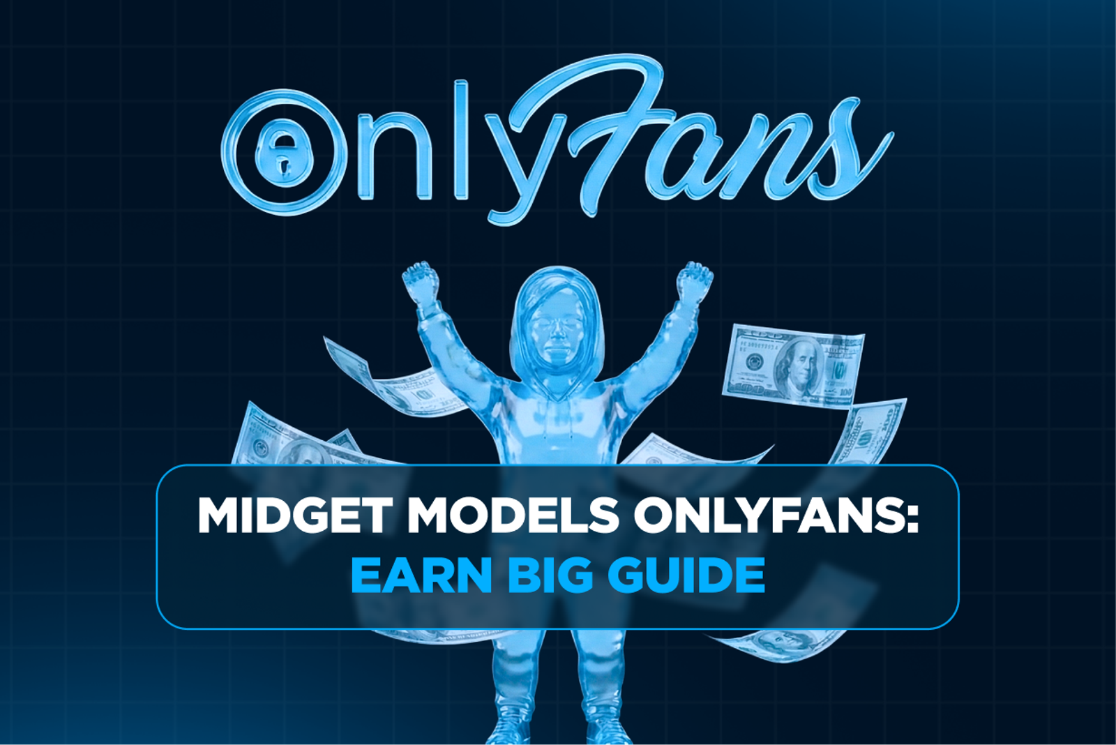 Little person celebrating OnlyFans earnings